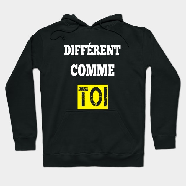 different comme toi canada Hoodie by DZCHIBA